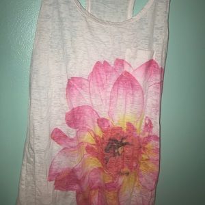 Forever12 white and pink shirt